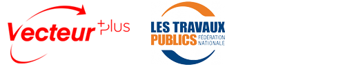 Logo de la société Vecteur Plus et de la FNTP