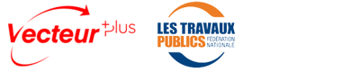 Logo de la société Vecteur Plus et de la FNTP