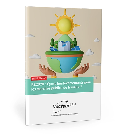 image de la couverture du livre blanc RE 2020 : quels bouleversements pour les marchés publics de travaux ?
